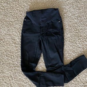 Black 7 for All Mankind Maternity Jeans